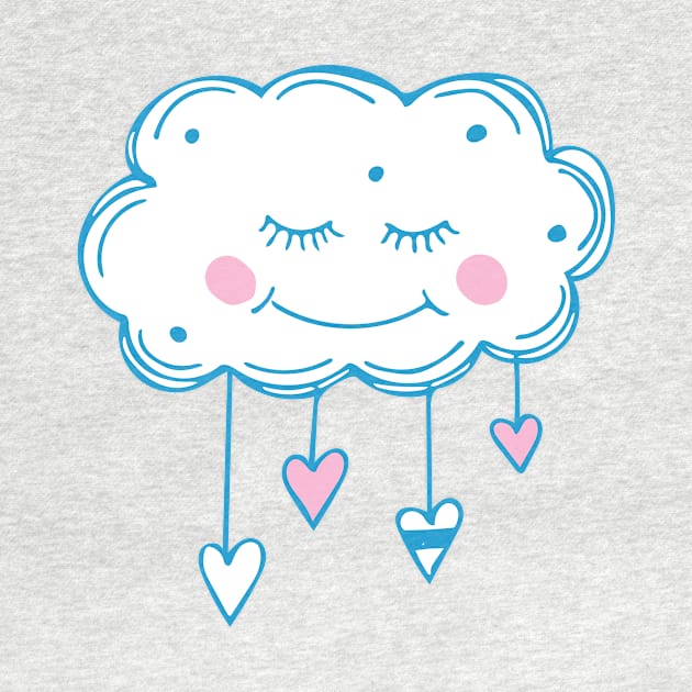 Sleepy little cloud by Jacqueline Hurd